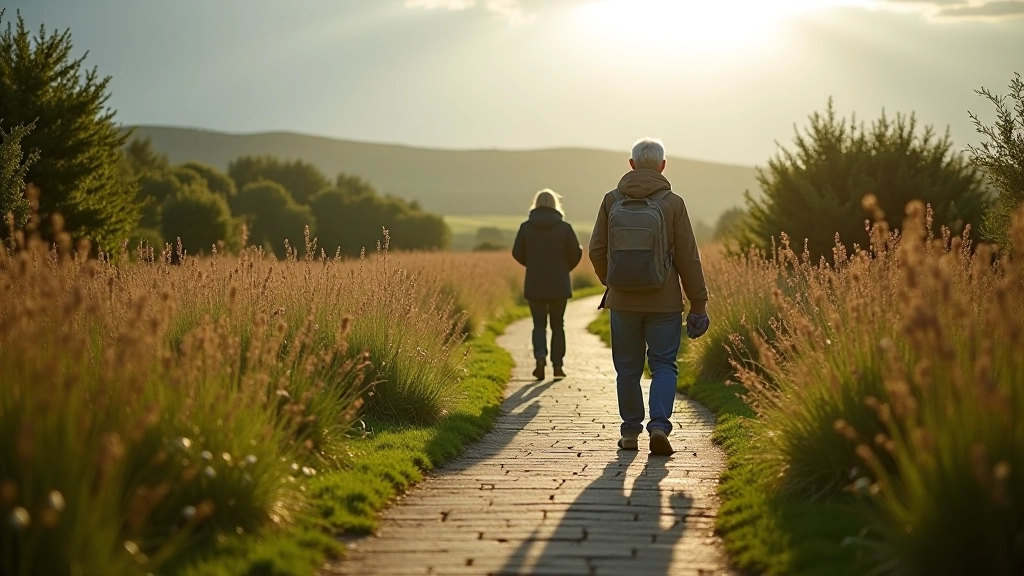 Walking routes for retirees - accessible paths and gentle trails